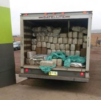 Interceptan cerca de tres toneladas de marihuana y más de 350 kilos de narcóticos en Baja California