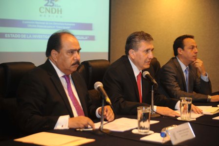 Presenta la CNDH documento “Estado de la Investigación del Caso Iguala”; hace 32 observaciones