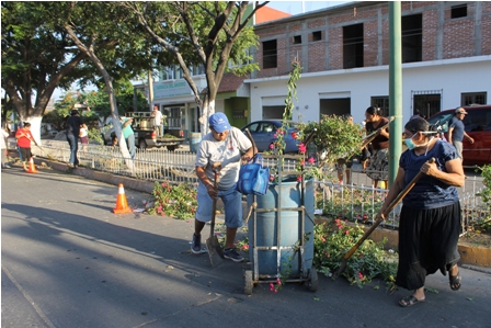 Evalúan avances de los trabajos de la primera etapa del programa “Juchitán limpio”