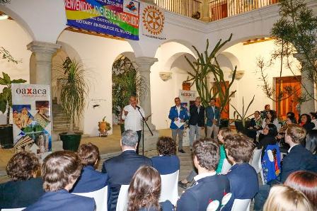 Inicia reunión de evaluación de intercambio del Club Rotario del Distrito Sureste en Oaxaca de Juárez