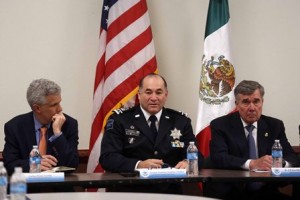 Policías de México y Estados Unidos