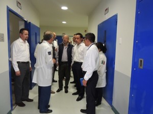 Los servidores públicos visitaron el hospital, el área de maternidad y la guardería.