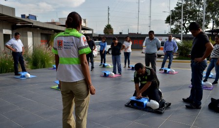 Imparten el curso “Seis acciones para salvar una vida” a personal del 066 y 089 de Oaxaca