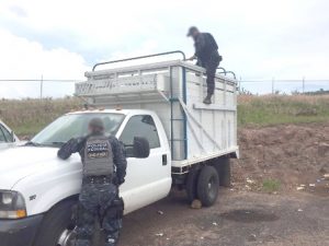 El operativo en Tarímbaro, Michoacán