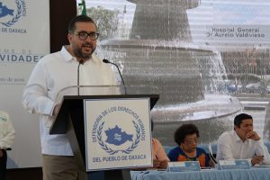 Arturo Peimbert Calvo titular de la Defensoría de los Derechos Humanos del Pueblo de Oaxaca 