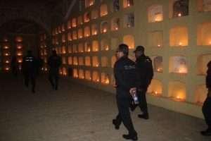 Incrementaron la seguridad en los panteones Jardín, San Miguel o General, Ex Marquesado y Xochimilco.