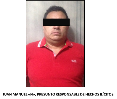 presunto operador de un grupo delictivo en Jalisco