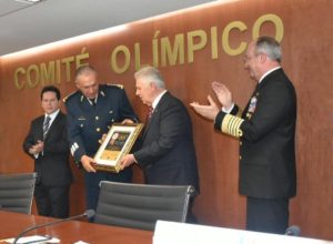 Reconocen compromiso y esfuerzo realizado por medallistas olímpicos militares.