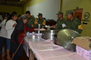En Puebla se activaron tres refugios temporales.