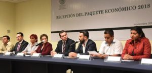 Romero López señaló al titular de la Secretaría de Finanzas que se requiere enfrentar retos como la disminución de la pobreza en la entidad.