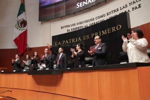 Mediante votación por cédula, fue elegida con 120 votos la planilla que encabeza Batres Guadarrama.