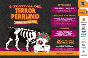 Vestir a sus animales de compañía con atuendos alusivos al tradicional Día de Muertos en México.
