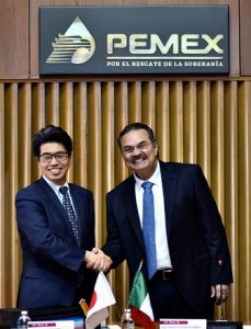 Firman Pemex y JBIC