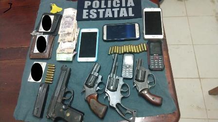 Detiene Policía Estatal a tres personas por portación ilegal de armas en Tuxtepec