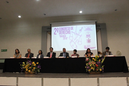 Con amplia participación, inicia el Segundo Congreso de Derecho “Oaxaca 2019”