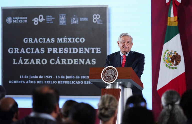 Versión estenográfica de la conferencia de prensa matutina del presidente Andrés Manuel López Obrador, Junio 13