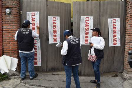 Frena alcaldía de Magdalena Contreras establecimientos mercantiles clandestinos