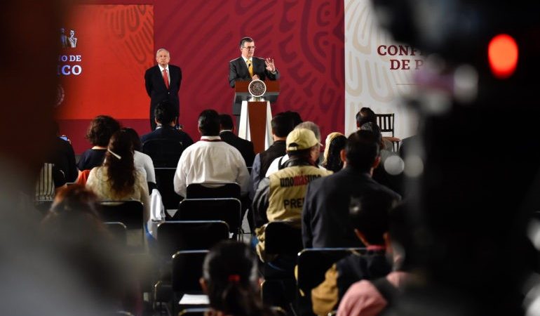 Versión estenográfica de la conferencia de prensa matutina del presidente Andrés Manuel López Obrador