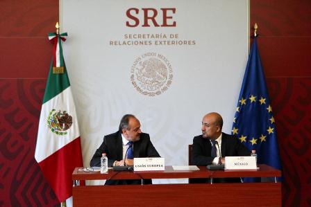 Acuerdan México y Unión Europea fortalecer cooperación regional del norte de Centroamérica