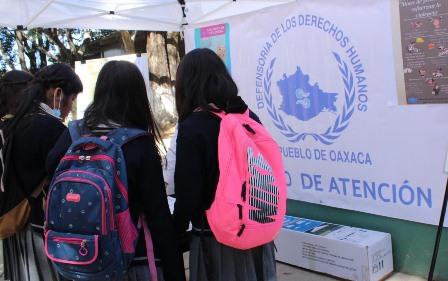 Pide Defensoría de Oaxaca a autoridades garantizar derecho a la educación