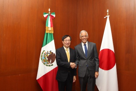 Acuerdan México y Japón fortalecer la relación bilateral