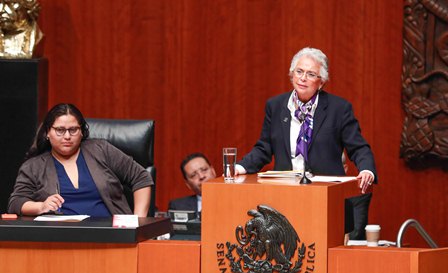 Firme Gobernación, ejerce sus facultades y cumple tareas en materia de política interior: Sánchez Cordero