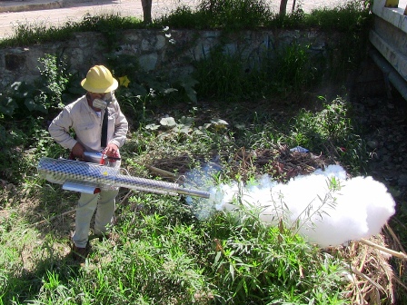 Nebuliza Servicios de Salud de Oaxaca 263 localidades de riesgo por dengue