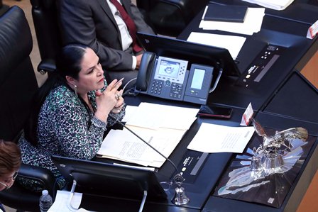 Rinde protesta Rosario Piedra Ibarra como presidenta de la CNDH