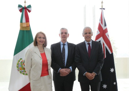 Acuerdan México y Australia fortalecer relación bilateral y diálogo político