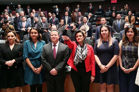 Designa Senado a Margarita Ríos-Farjat como ministra de la Suprema Corte de Justicia de la Nación
