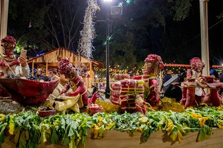 Gastronomía oaxaqueña forjó la joya de la Noche de Rábanos