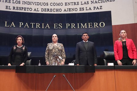 Condena Senado de la República feminicidio de Abril Pérez Sagaón