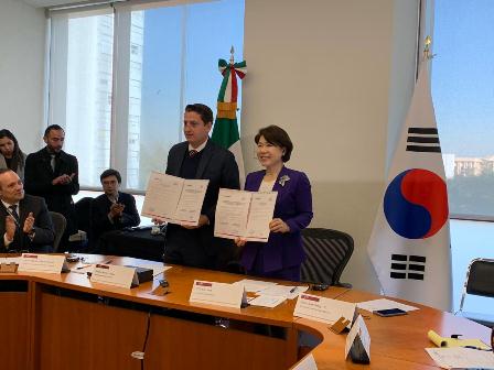 Firman acuerdo de hermanamiento la Alcaldía Cuauhtémoc y la Ciudad de Seocho, Corea