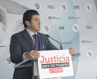 Exige senador al presidente enfrentar la realidad de los feminicidios; urge “Ley Abril”