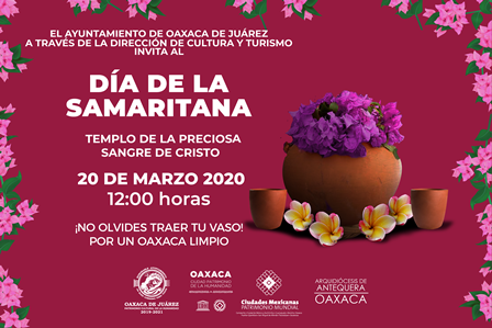 Invita Ayuntamiento de Oaxaca de Juárez a celebrar la tradición del viernes de Samaritana