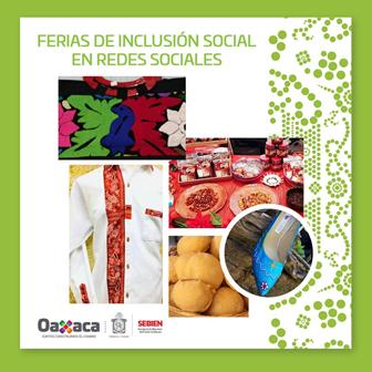 Realizan Feria Virtual de Inclusión Social para apoyar a productores y artesanos oaxaqueños