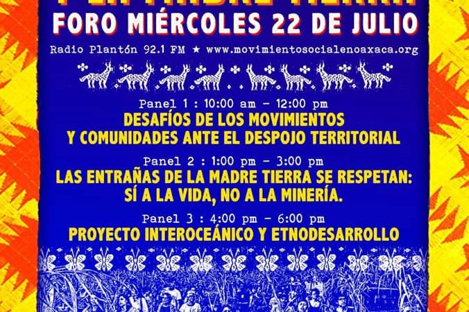 ASAMBLEA OAXAQUEÑA EN DEFENSA DE LA TIERRA Y EL TERRITORIO