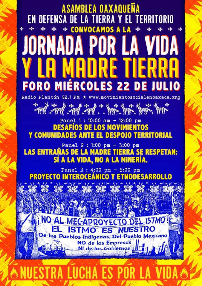 ASAMBLEA OAXAQUEÑA EN DEFENSA DE LA TIERRA Y EL TERRITORIO