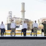 El presidente Andrés Manuel López Obrador supervisa rehabilitación de la Refinería Ing. Antonio Dovalí Jaime en Salina Cruz, Oaxaca. 