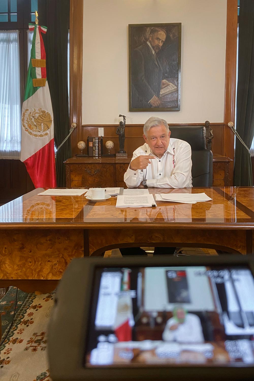 “VAMOS A SEGUIR INSISTIENDO EN LIMPIAR DE CORRUPCIÓN AL PAÍS”, ASEVERÓ EL PRESIDENTE AMLO