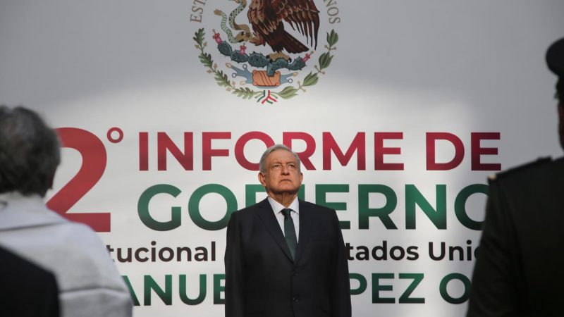 95 compromisos cumplidos destaca el presidente Andrés Manuel López Obrador en su Segundo Informe de Gobierno; continuarán esfuerzos pese a imprevistos, asegura