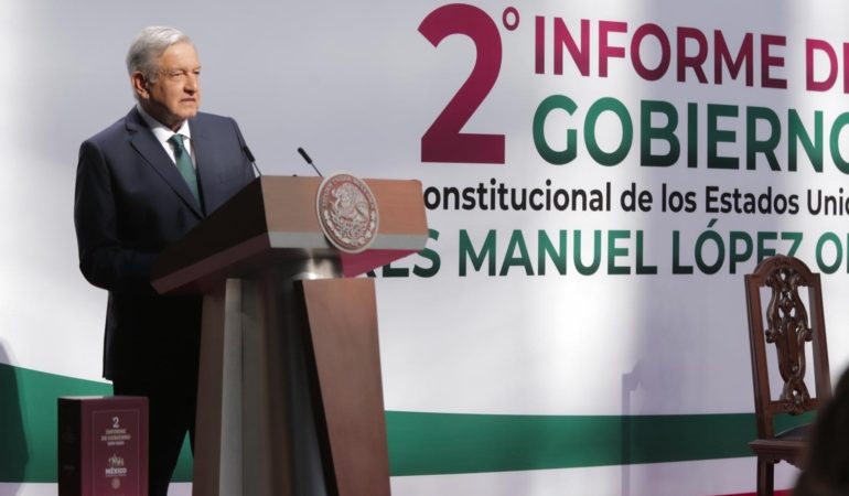 Andrés Manuel López Obrador 2° informe