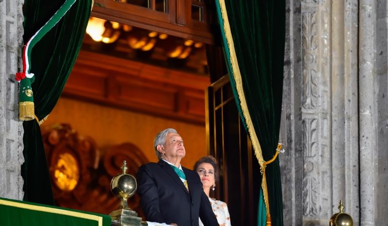 Presidente encabeza 210 Aniversario del Grito de Independencia con llamado a la esperanza en el porvenir