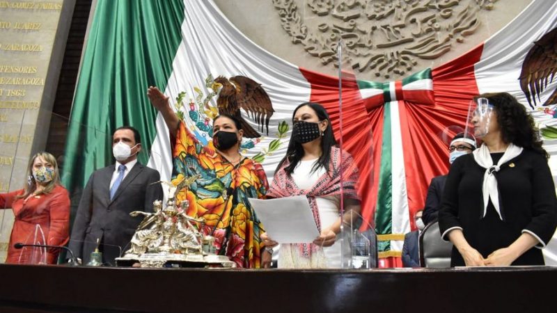 ELIGEN A LA DIPUTADA DEL PRI DULCE MARÍA SAURI RIANCHO COMO PRESIDENTA DE LA MESA DIRECTIVA DE LA CÁMARA DE DIPUTADOS, SU CARGO SERÁ DURANTE EL TERCER AÑO DE LA LXIV LEGISLATURA