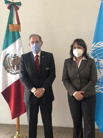 Da SRE bienvenida a nuevo representante en México de la Oficina de la Alta Comisionada