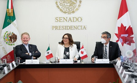 Llama el Senado a que México y Canadá trabajen unidos para superar crisis por la pandemia