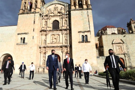 Visita de embajador de Estados Unidos refuerza inversiones y crecimiento de Oaxaca: AMH
