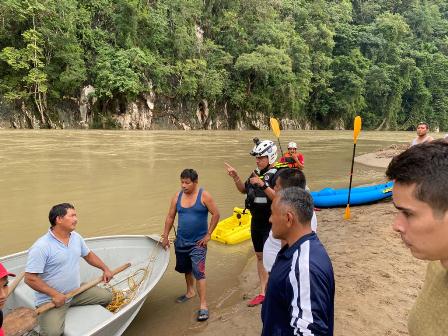 Continúa búsqueda de persona desaparecida en río de la Cuenca del Papaloapan