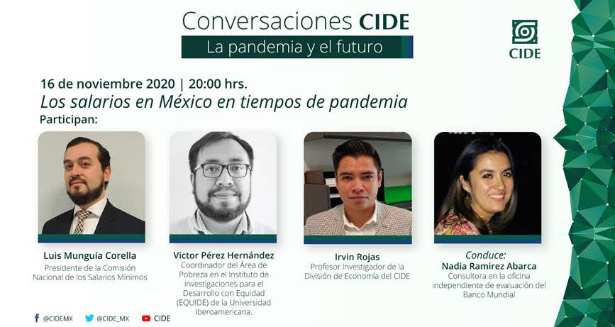 Invitan a participar en iniciativa “Conversaciones CIDE: La pandemia y el futuro”