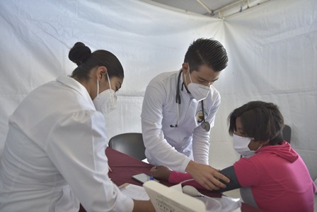 Atiende Ayuntamiento de Oaxaca a 141 personas en segunda Jornada de Atención Médica Gratuita